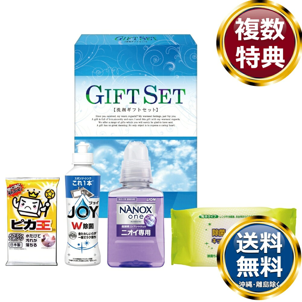 ナノ洗浄バラエティ洗剤セット 送料無料 香典返し 返礼品 贈答品 ギフト ギフトセット 詰め合わせ 手土産 高級 話題 人気 おすすめ