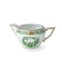 ヘレンド Herend インドの華 グリーン クリーマー 649