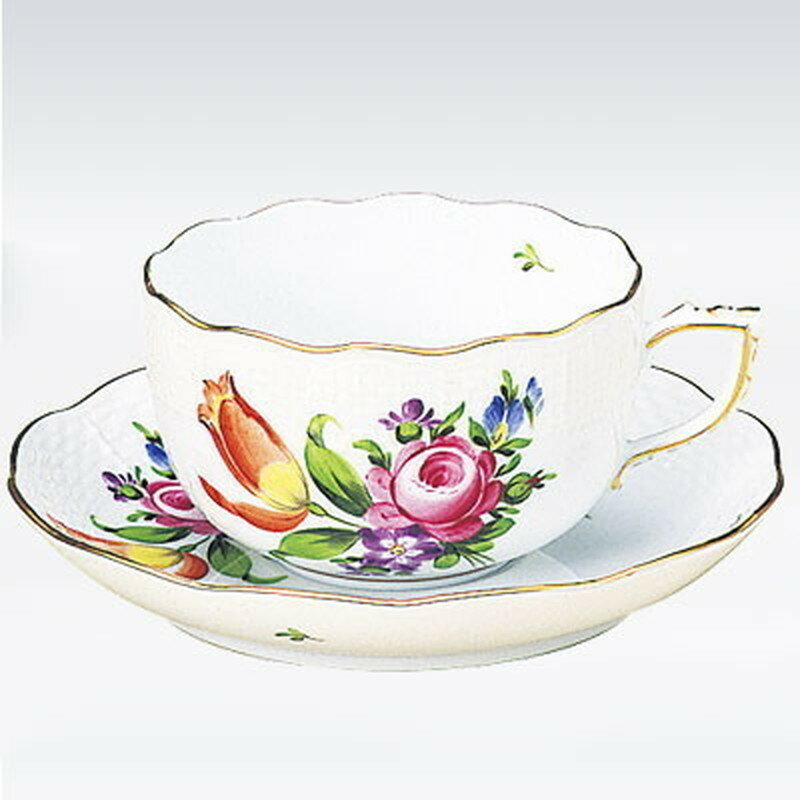 ヘレンド Herend チューリップの花束 ティーカップ&ソーサー 724 送料無料 ブランド 洋食器 高級 おしゃれ かわいい 豪華 モダン 人気 おすすめ ...