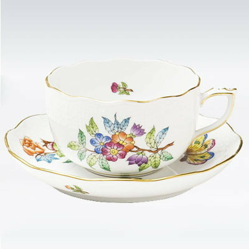 ヘレンド Herend VA ビクトリア プレーン ティーカップ&ソーサー 724 送料無料 ブランド 洋食器 高級 おしゃれ かわいい 豪華 モダン 人気 お...