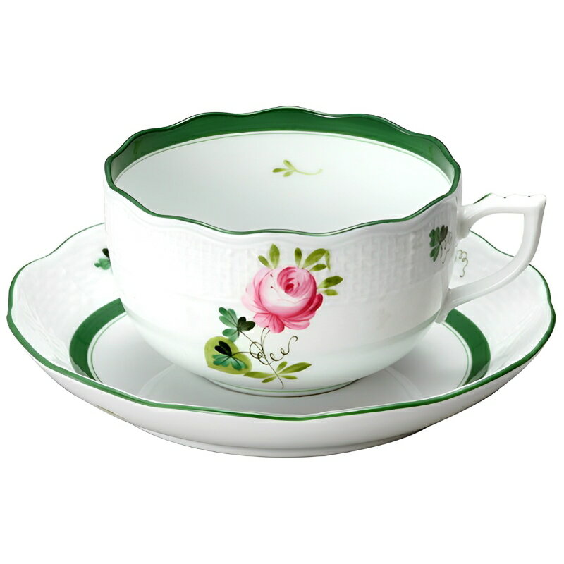 ヘレンド Herend ウィーンのバラ ティーカップ&ソーサー 724