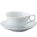 マイセン MEISSEN 波の戯れホワイト ティーカップ&ソーサー 29633 送料無料 ブランド 洋食器 高級 おしゃれ かわいい 豪華 モダン 人気 おすす...