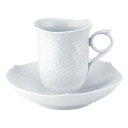 マイセン MEISSEN 波の戯れホワイト コーヒーカップ&ソーサー 29582 送料無料 ブランド 洋食器 高級 おしゃれ かわいい 豪華 モダン 人気 おす...