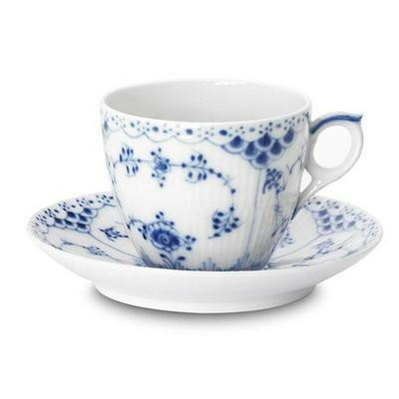 ロイヤルコペンハーゲン ROYAL_COPENHAGEN ハーフレース コーヒーカップ&ソーサー 102-071 ブランド箱入り 送料無料 ブランド 洋食器 高...