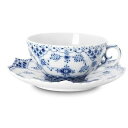 【楽天スーパーSALE期間限定価格】ロイヤルコペンハーゲン ROYAL_COPENHAGEN フルレース ティーカップ&ソーサー 103-080 ブランド箱入り