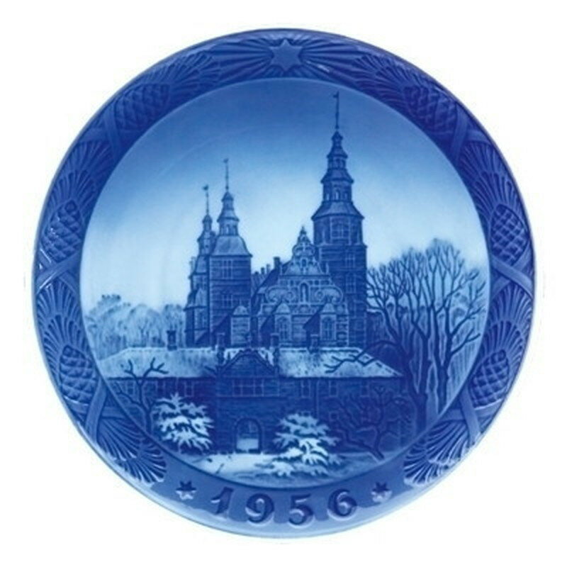 ロイヤルコペンハーゲン ROYAL_COPENHAGEN イヤーズプレート 1956年【中古】 誕生 ...