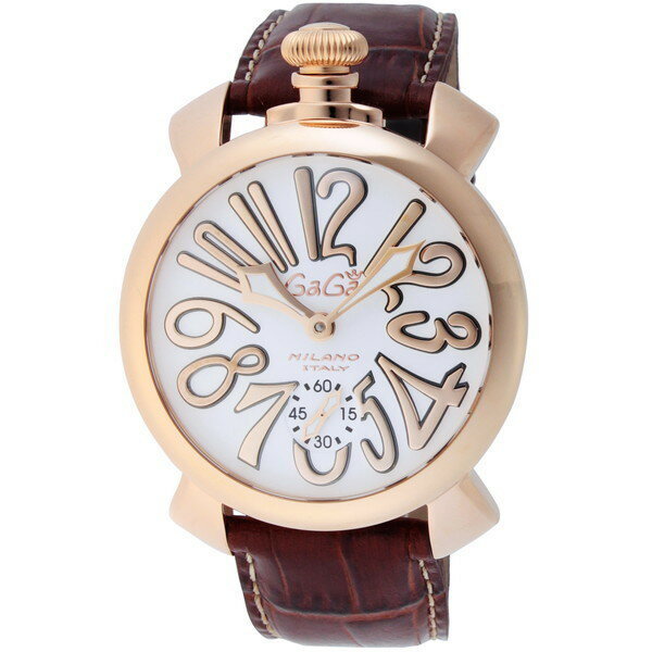 ガガミラノ GaGa_MILANO MANUALE48MM 5011.08S-BRW 送料無料 ブランド 高級 贈り物 ギフト プレゼント 誕生日