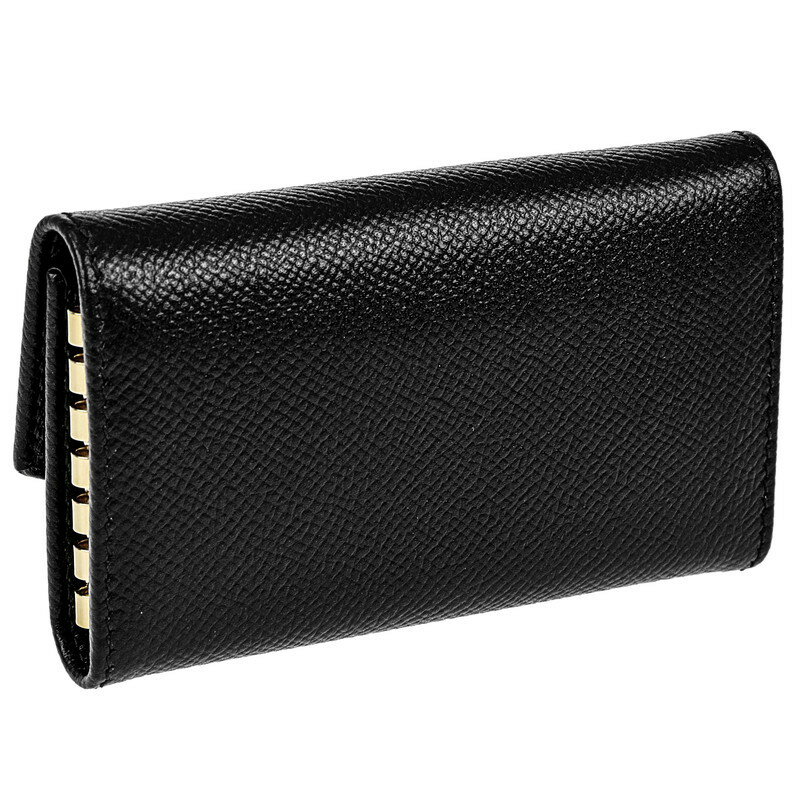 ル・銀座のフェラガモ FERRAGAMO 22D151 PEBBLE/NERO キーケース｜アングル3