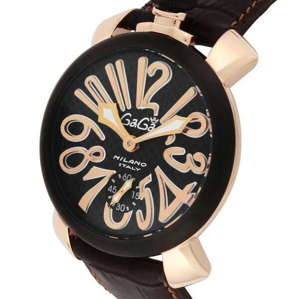 ガガ ミラノ 腕時計（メンズ） ガガミラノ GaGa_MILANO MANUALE48MM 5014.01S-BRW 送料無料 ブランド 高級 贈り物 ギフト プレゼント 誕生日