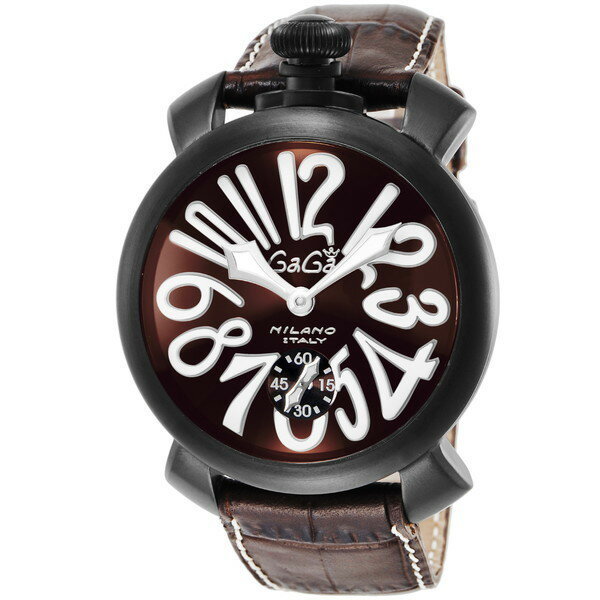 ガガミラノ GaGa_MILANO MANUALE48MM 5012.04S-BRW 送料無料 ブランド 高級 贈り物 ギフト プレゼント 誕生日