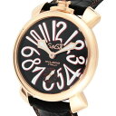 KK~m GaGa_MILANO MANUALE48MM 5011.12S-BLK  uh  蕨 Mtg v[g a