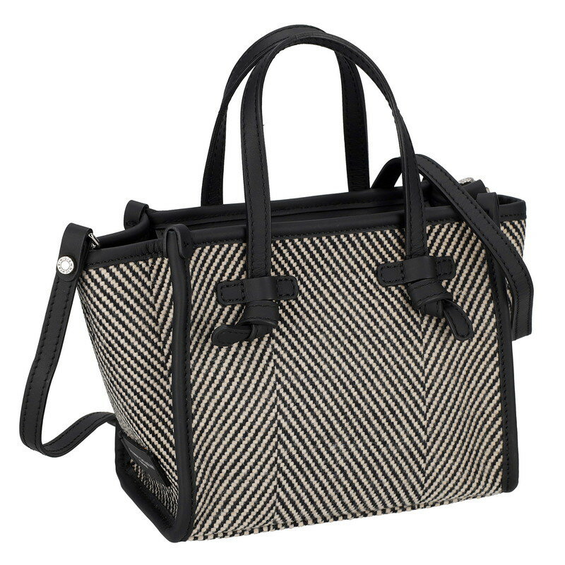 ジャンニキャリーニ G.CHIARINI BS 8065 SPIGA/VAR.BIA/NER ハンドバッグ