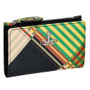 ヴィヴィアン・ウェストウッド VW 51110038U-SAFFTAR/COM TARTAN/O102 カードケース(4)