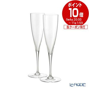 バカラ (Baccarat) ドンペリニヨン 1-845-244 シャンパンフルート(シャンパングラス) 23.4cm ペア【あす楽】 /// シャンパングラス おしゃれ 2客セット ペアグラス 高級 ブランド 食器 // ギフト プレゼント 贈り物 結婚祝い お祝い 内祝い