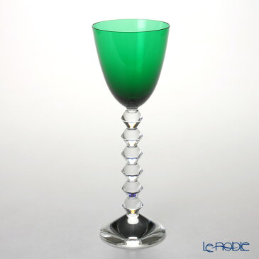 【ポイント10倍】バカラ (Baccarat) ベガ 2-812-268(2-100-906) ラインワイン グリーン 22.8cm ペア【楽ギフ_包装選択】【楽ギフ_のし宛書】 バレンタイン お祝い ギフト ワイングラス 兼用 食器 おしゃれ ブランド