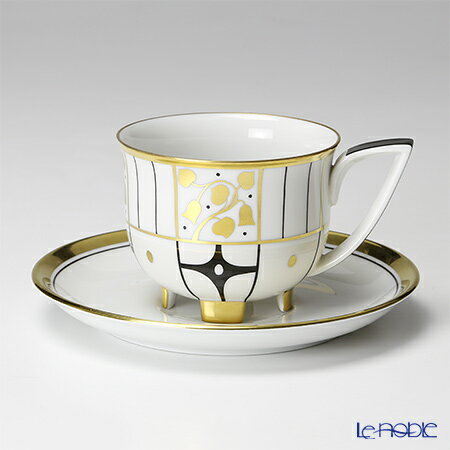 【P10倍・クーポン】アウガルテン (AUGARTEN) デコヴィエナ ホフマン リッチ(6734R) コーヒーカップ&ソーサー 200ml(019) /// ...