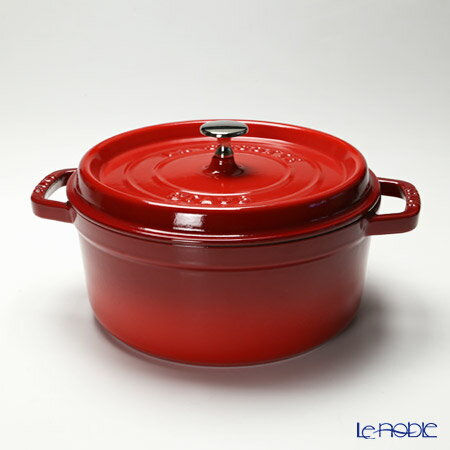 ストウブ ピコ・ココット ストウブ(staub) ピコ・ココット ラウンド 24cm／3.8L チェリーレッド 鍋 新生活 結婚祝い お鍋 キッチン 用品 雑貨 調理