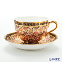 【P10倍・クーポン】ブランベンジャロン工房 ロータスフラワー多彩 ティーカップ&ソーサー /// タイ ベンジャロン焼き カップアンドソーサー かわいい おし...