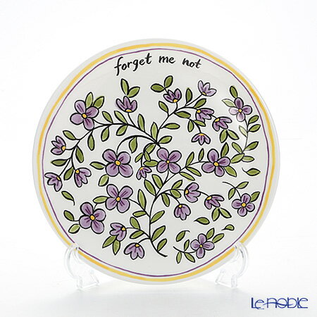 【P10倍・クーポン】Twig NEW YORK ヘリテージ ワスレナグサ プレート 21.5cm 皿 お皿 食器 ブランド 結婚祝い 内祝い 出産内祝い 出産祝い 結婚内祝い