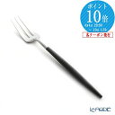 ＼母の日アイテムがポイントUP中／ Cutipol クチポール GOA ゴア Dessert fork デザートフォーク Black ブラック カトラリー 5609881940907 GO07