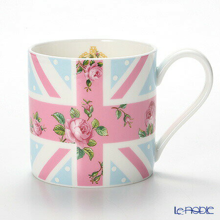ロイヤル・アルバート チーキーピンク モダン マグ(ユニオンジャック) ロイヤルアルバート Royal Albert マグカップ おしゃれ かわいい 食器 ブランド 結婚祝い 内祝い 出産内祝い 出産祝い 結婚内祝いのサムネイル