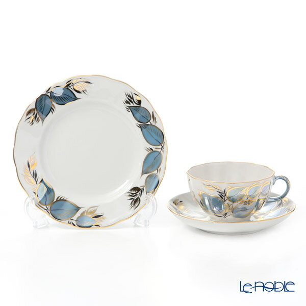 ロシア食器 インペリアル・ポーセリン ムーン 3ピースセット インペリアルポーセリン Imperial Porcelain 食器セット お祝い 結婚祝い 出産内祝い 出産祝い 結婚内祝い プレゼント ブランド