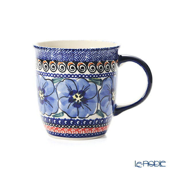 【P10倍・クーポン】ポーリッシュポタリー(ポーランド陶器) ボレスワヴィエツ マグカップ 350ml／9.7cm..