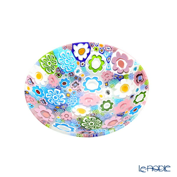 ベネチア製 エルコーレモレッティ ミッレフィオーリ プレート 13cm