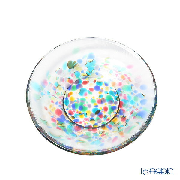 津軽びいどろ 色色豆皿 ねぶた夜祭 100mm F-79763 小皿 プレート お皿 食器 ブランド 結婚祝い 内祝い 出産内祝い 出産祝い 結婚内祝いのサムネイル