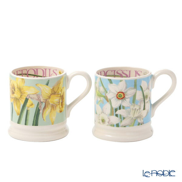 【ポイント10倍】エマ・ブリッジウォーター フラワーズ スイセン マグカップ 340ml ペア 22SS【ギフトボックス付】 おしゃれ かわいい 食器 ブランド 結婚祝い 内祝い 出産内祝い 出産祝い 結婚内祝いのサムネイル