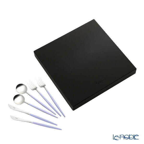 クチポール ゴア GOA バイオレット／シルバー デザート6点セット マット仕上げ 【ブランドボックス付】..