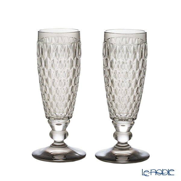 【P10倍・クーポン】ビレロイ＆ボッホ(Villeroy＆Boch) ボストン シャンパングラス スモーク 16cm 150ml ペア ビレロイ ボッホ ビレロイ＆ボッホ Villeroy＆Boch グラス シャンパングラス シャンパン グラス 実用的 実用品のサムネイル