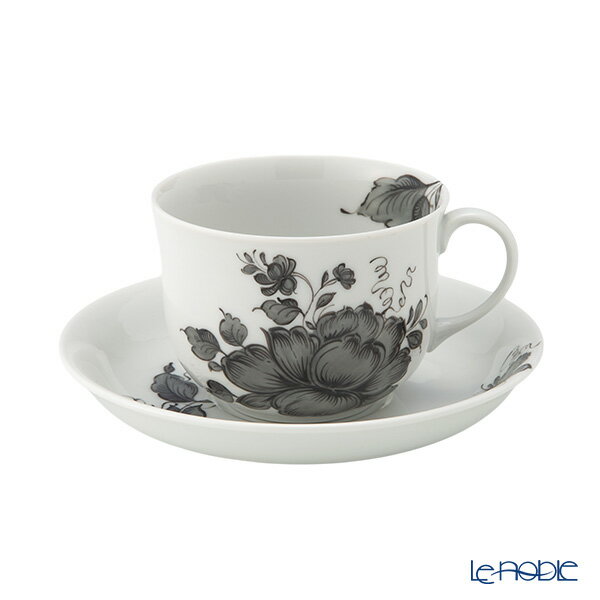 【P10倍・クーポン】アウガルテン (AUGARTEN) マリアテレジア2.0 グレイ(7798) コーヒーカップ&ソーサー 200ml(001シューベルトシェ...