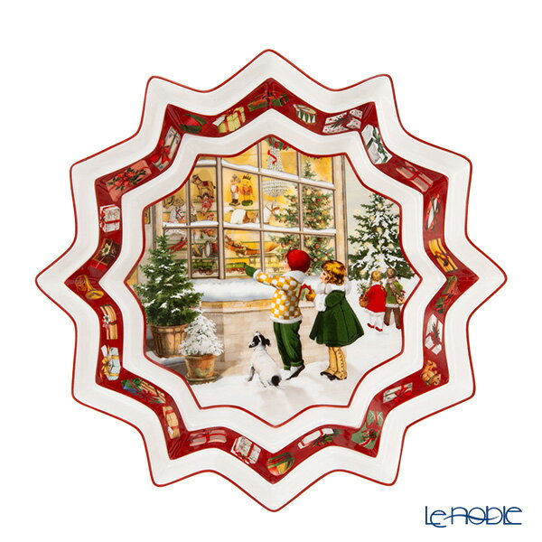 ビレロイ＆ボッホ(Villeroy＆Boch)トイズファンタジー プレート 24cm おもちゃ屋 3661 クリスマス 皿 お皿 食器 ブランド 結婚祝い 内祝い 出産内祝い 出産祝い 結婚内祝い