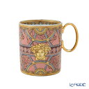 【P10倍・クーポン】ローゼンタール ヴェルサーチェ/ヴェルサーチ VERSACE スカラデル パラッツォ マグカップ ローザ 300ml /// ベルサーチ ...