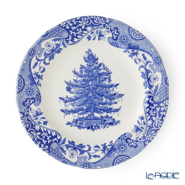 スポード ブルーイタリアン クリスマスツリー プレート 20cm SPODE イギリス 食器 皿 お皿 ブランド 結..