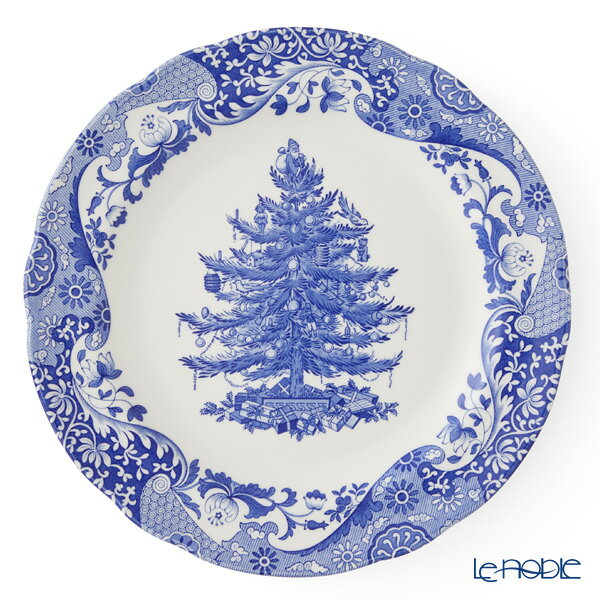 スポード ブルーイタリアン クリスマスツリー プレート 27cm SPODE イギリス 食器 皿 お皿 ブランド 結..