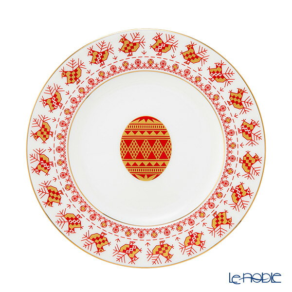 Other - ロシア食器 インペリアル・ポーセリン コッカレルズコームズ プレート 20cm ロモノーソフ陶磁器 プレート お皿 ディッシュ