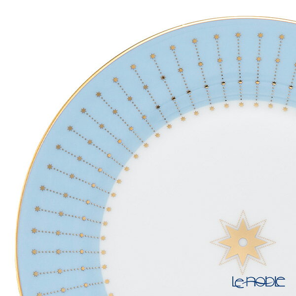 【ポイント10倍】ロシア食器 インペリアル・ポーセリン アズール プレート 20cm ロモノーソフ陶磁器 プレート お皿 ディッシュ