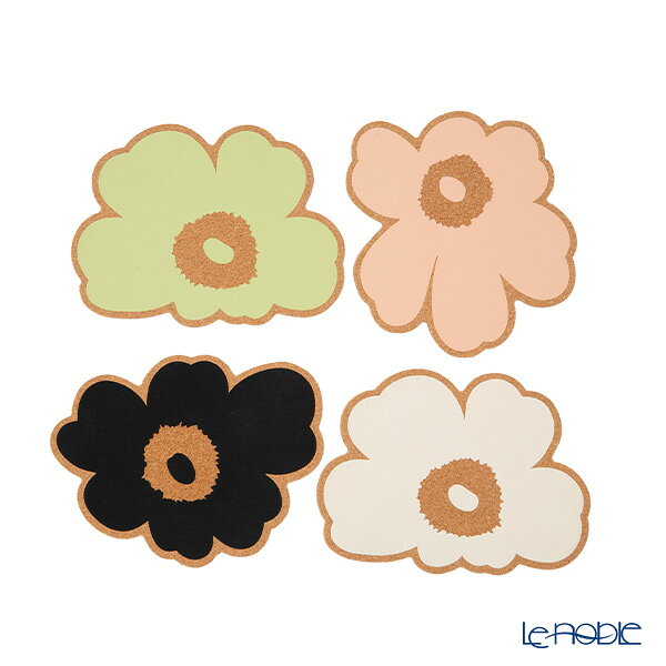 �ޥ��å�(marimekko)Unikko ���˥å��������β� ���������� 4�ĥ��å� �ޥ�����顼 075721-100��26SS