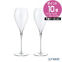 【先着クーポン・P10】Le Vin ル・ヴァン プロフェッショナル LUXURY ラグジュアリー シャンパングラス 満290ml H24cm ペア /// ペ...