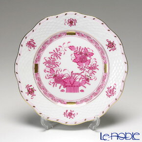 Rakuten - 【先着クーポン】 ヘレンド (HEREND) インドの華ピンク 00517-0-00 プレート 19cm HEREND ブランド プレート お皿 ディッシュ