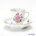 ヘレンド(HEREND) 南京ブーケ 04307-0-00 モカカップ&ソーサー(オクタゴナル) 食器 ブランド 結婚祝い 内祝い 出産内祝い 出産祝い 結婚内...