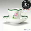 【P10倍・クーポン】ヘレンド(HEREND) ウィーンのバラ 04198-0-00/4198 コーヒーカップ&ソーサー(楕円) 100ml VRH コーヒ