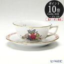 【P10倍・クーポン】ヘレンド(HEREND) アポニーフラワー 00734-0-00 ティーカップ&ソーサー(ロウ) /// カップアンドソーサー かわいい ...