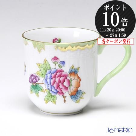 【P10倍・クーポン】ヘレンド(HEREND) ヴィクトリア・ブーケ 01739-0-00 ミッドマグ 200ml ヴィクトリアブーケ VBO マグカップ プレ...