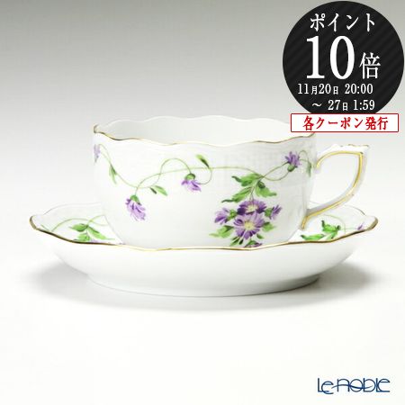 【P10倍・クーポン】ヘレンド(HEREND) イモラ IA 00724-0-00/724 ティーカップ&ソーサー 200ml プレゼント おしゃれ かわいい ...
