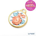 【先着クーポン】 ヘレンド(HEREND) ペンダントトップ C1 08073-0-00 フラワーラウンドオレンジ 4cm