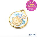 【先着クーポン】 ヘレンド(HEREND) ペンダントトップ C3 08073-0-00 フラワーラウンドイエロー 4cm