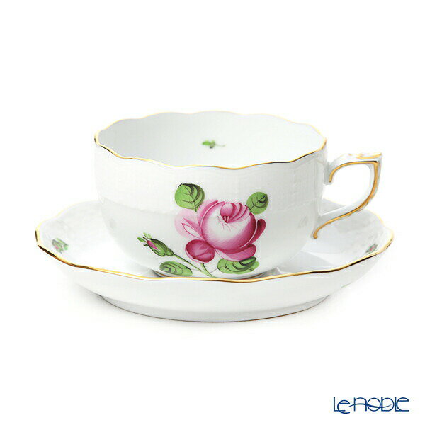 【P10倍・クーポン】ヘレンド(HEREND) クラシックローズ RB 00724-0-00 ティーカップ&ソーサー 200ml プレゼント おしゃれ かわいい...